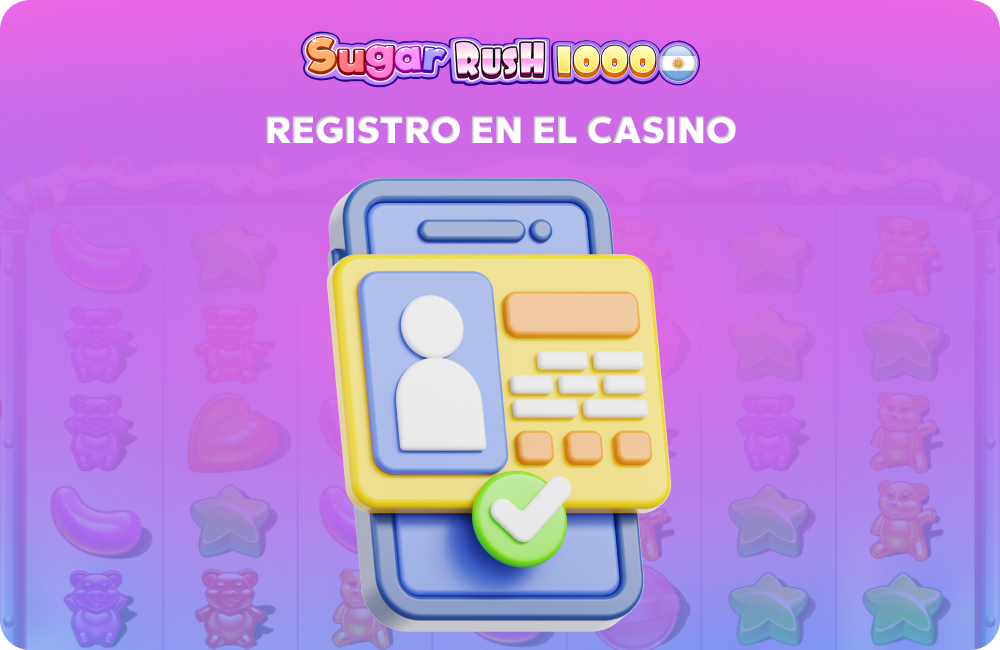Para acceder a las promociones de Sugar Rush, los jugadores deben registrarse